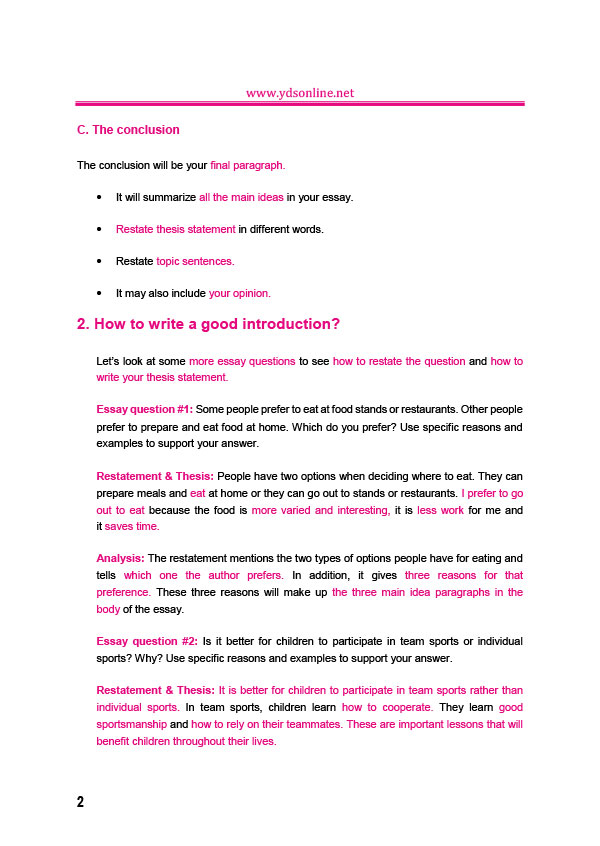 toefl essay writing strategies toefl essay writing strategies